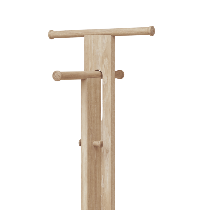 Foyer coat rack 173.3 cm, White oak Form & Refine