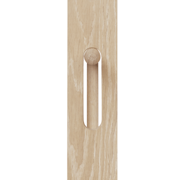Foyer coat rack 173.3 cm - White oak - Form & Refine