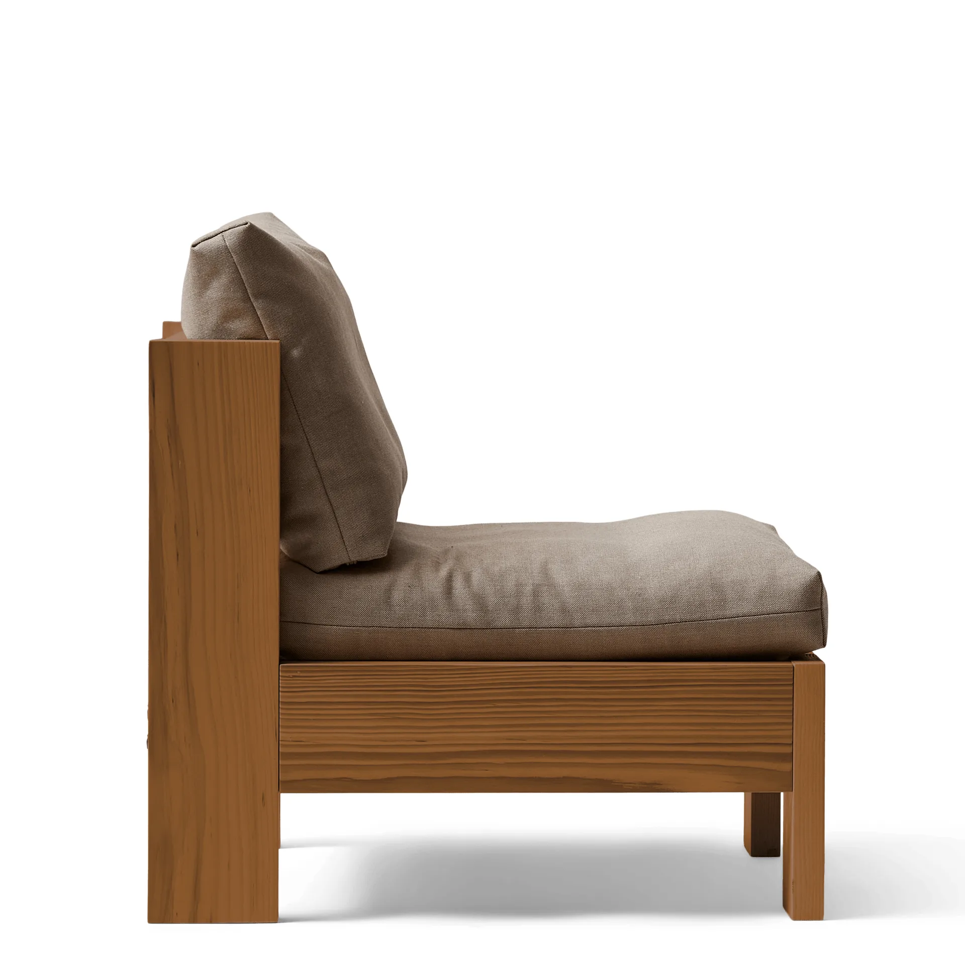 Icon lounge chair, Technicolor 0370-deep brown pine Form & Refine