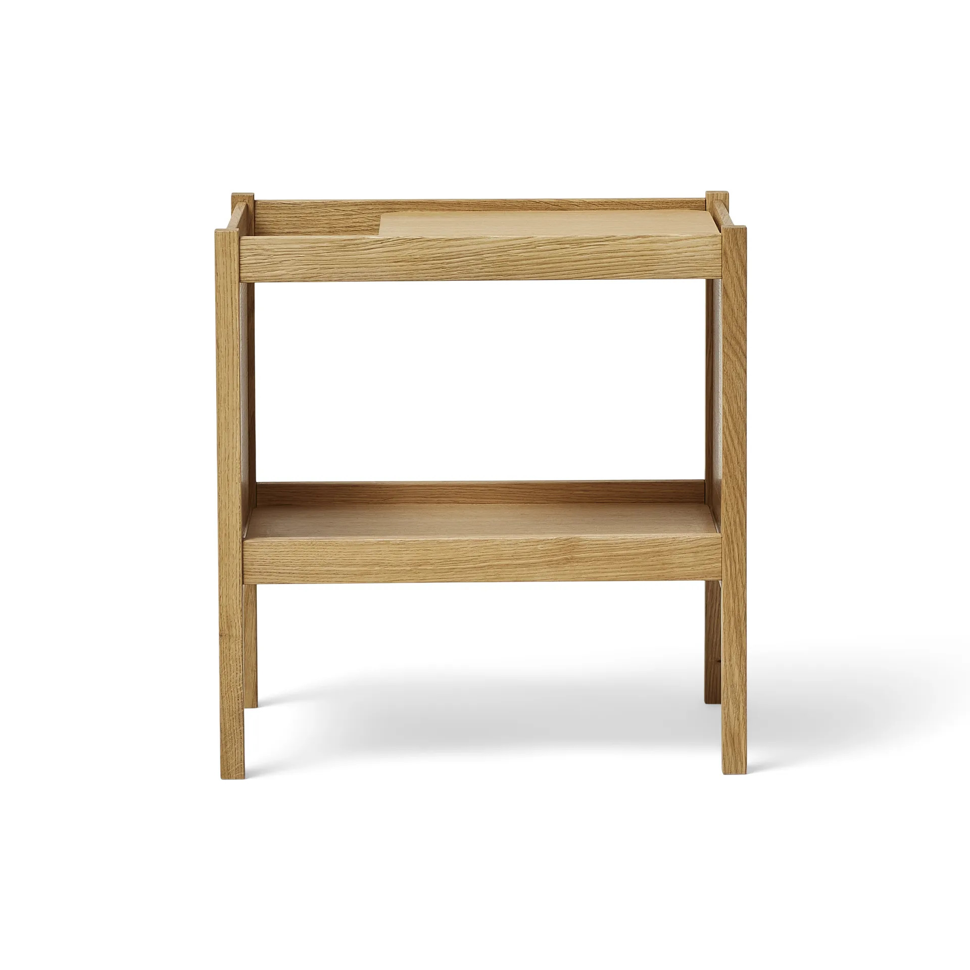 Journal side table 29x43 cm, Oak Form & Refine