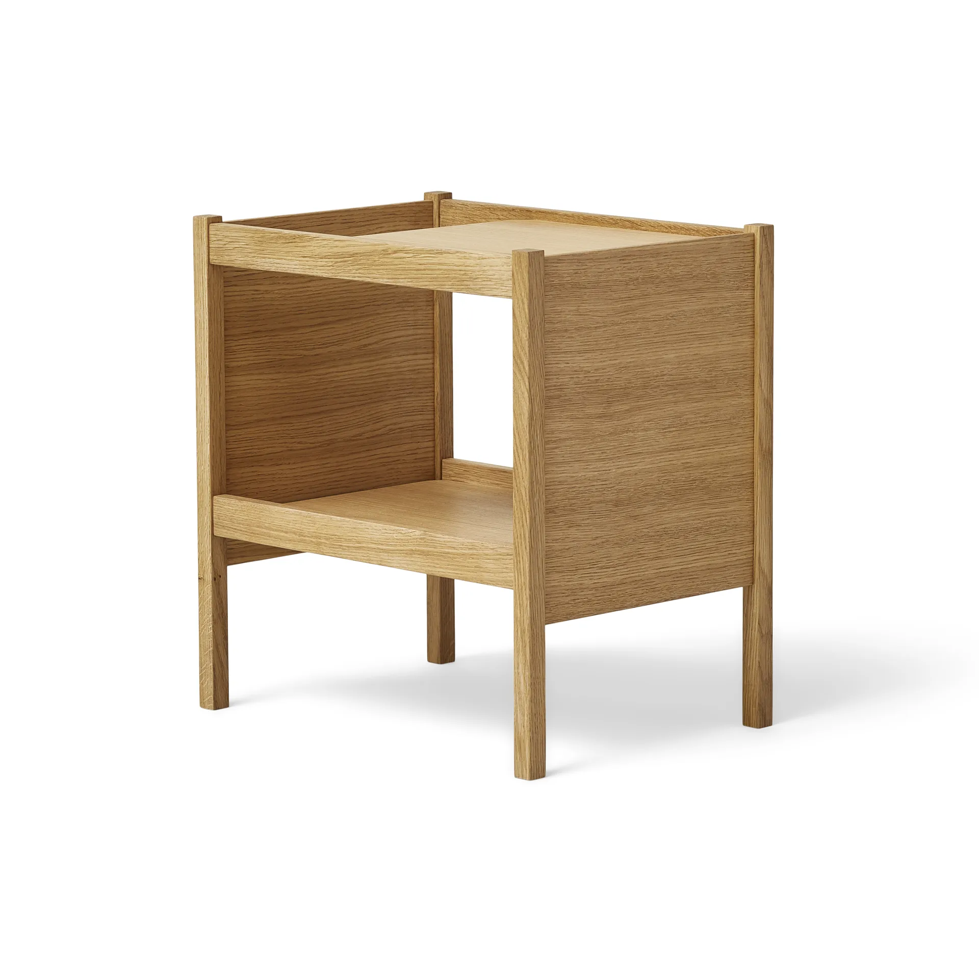 Journal side table 29x43 cm, Oak Form & Refine