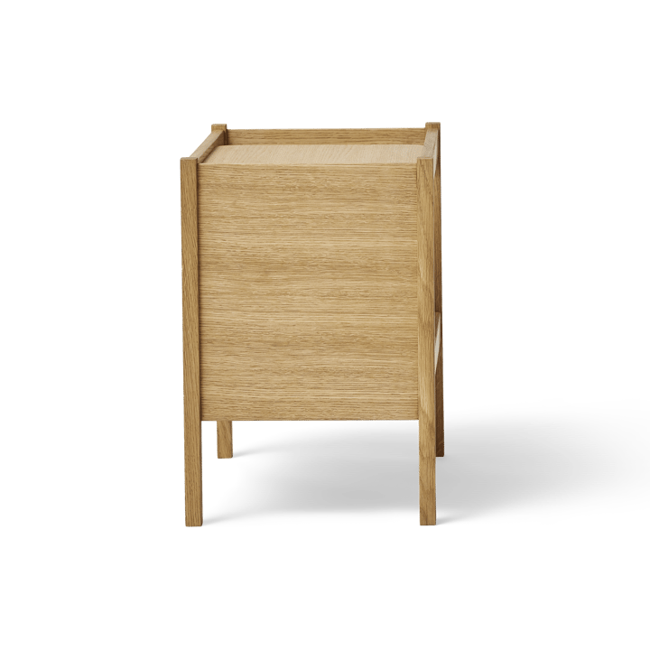 Journal side table 29x43 cm, Oak Form & Refine