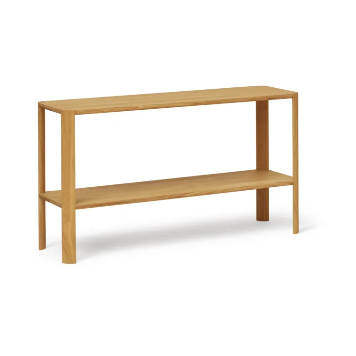Form & Refine Leaf shelf 2 shelves 57x100 cm Oak | Scandinavian Design | Shelves & shelving systems | Brown