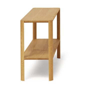 Leaf shelf 2 shelves 57x100 cm - Oak - Form & Refine