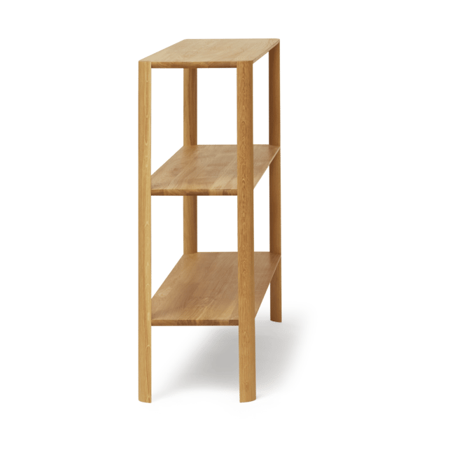 Leaf shelf 3 shelves 92x100 cm, Oak Form & Refine
