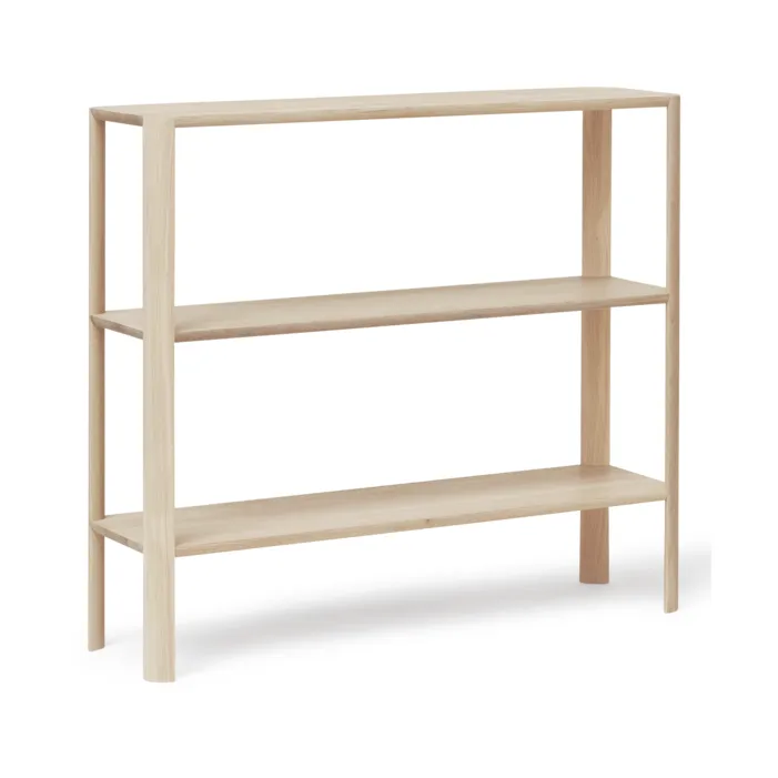 Form & Refine Leaf shelf 3 shelves 92x100 cm White oak