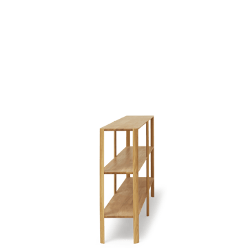 Leaf shelf 3 shelves 92x200 cm - Oak - Form & Refine