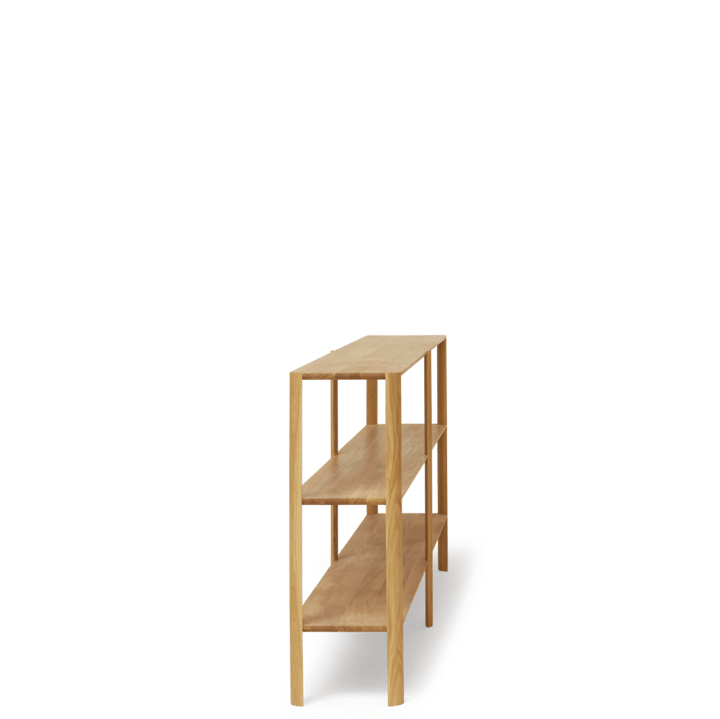 Leaf shelf 3 shelves 92x200 cm, Oak Form & Refine