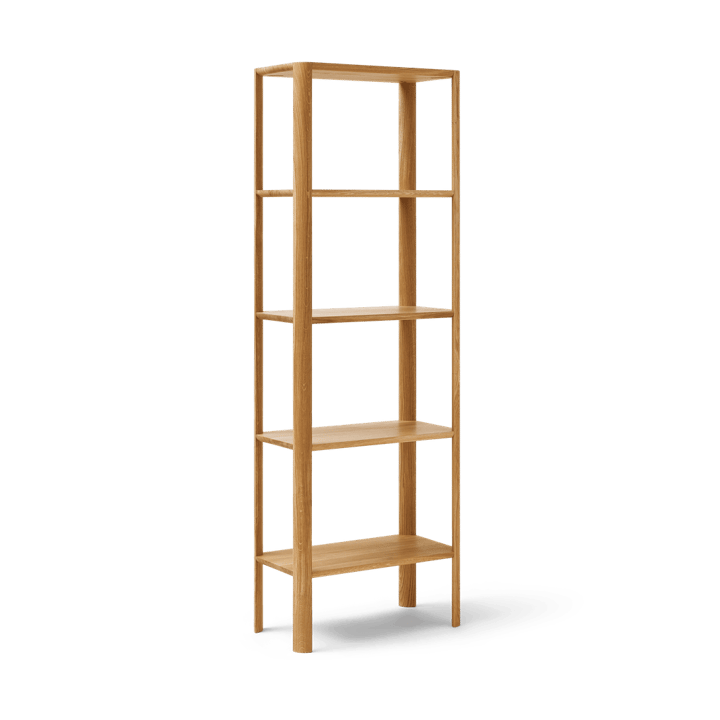 Leaf shelf 5 shelves 55x162 cm - Oak - Form & Refine
