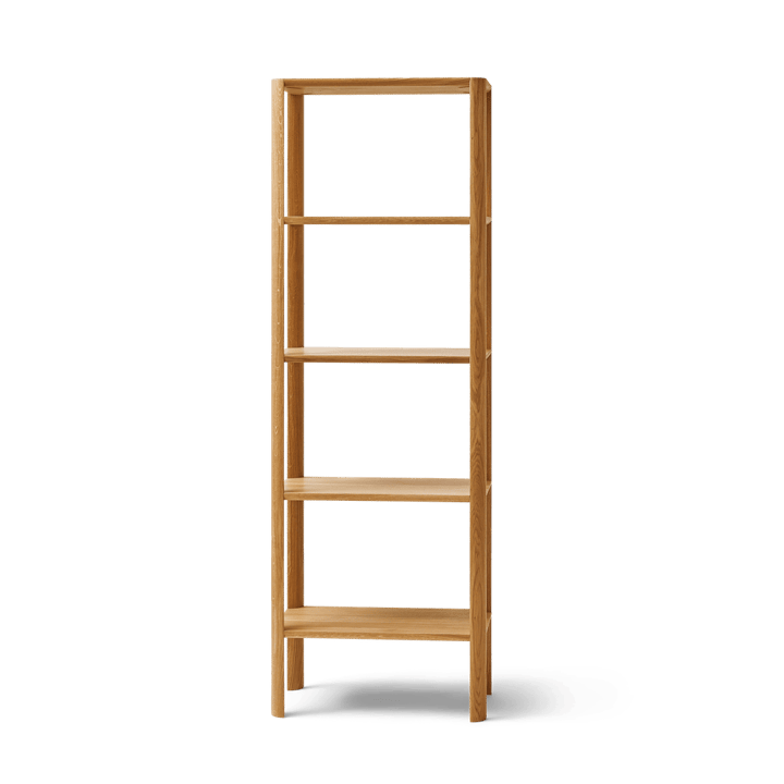 Leaf shelf 5 shelves 55x162 cm, Oak Form & Refine