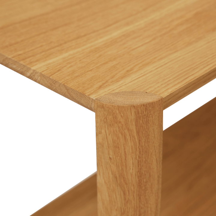 Leaf shelf 5 shelves 55x162 cm, Oak Form & Refine