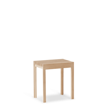 Lightweight stool 40x45 cm - White oak - Form & Refine