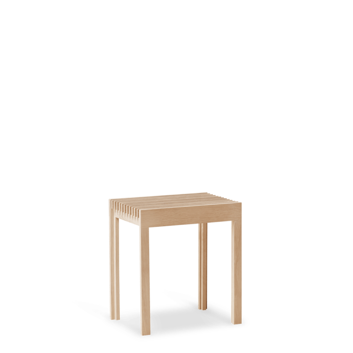 Lightweight stool 40x45 cm, White oak Form & Refine
