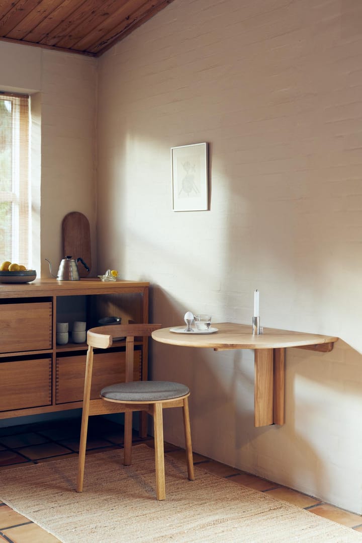 Lunar chair, Oak-Hallingdal 65-0227 Form & Refine