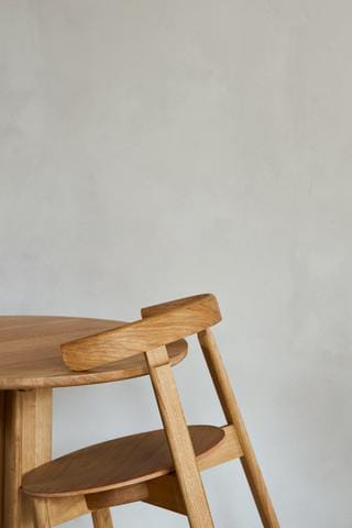 Lunar chair, Oak-Hallingdal 65-0227 Form & Refine