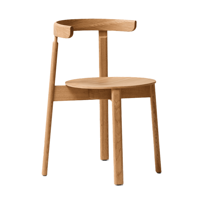Form & Refine Lunar chair Oak