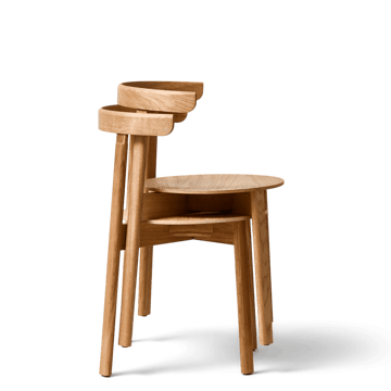 Lunar chair - Oak - Form & Refine