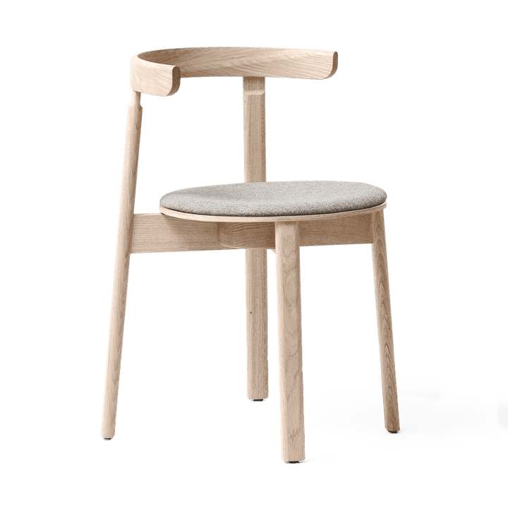 Lunar chair - White oak-Hallingdal 65-0227 - Form & Refine