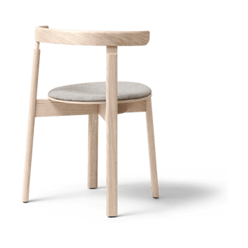Lunar chair - White oak-Hallingdal 65-0227 - Form & Refine