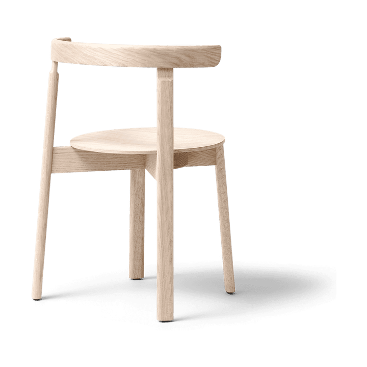 Lunar chair, White oak Form & Refine