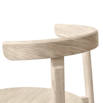 Lunar chair - White oak - Form & Refine