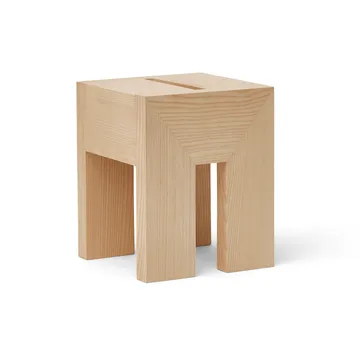 Monolith side table - Ash, 29x29x36 cm - Form & Refine