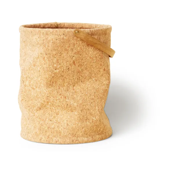 Form & Refine Nest waste bin 17L Cork | Scandinavian Design | Waste paper baskets & bins | Brown