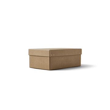 Ordinary storage box 2-pack - Brown - Form & Refine