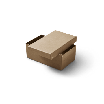 Ordinary storage box 2-pack - Brown - Form & Refine
