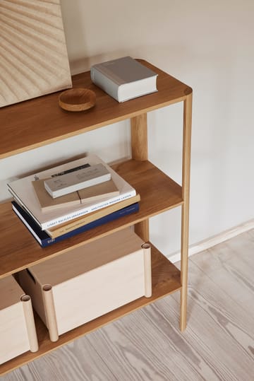 Pillar lock for storage box M - Beech - Form & Refine