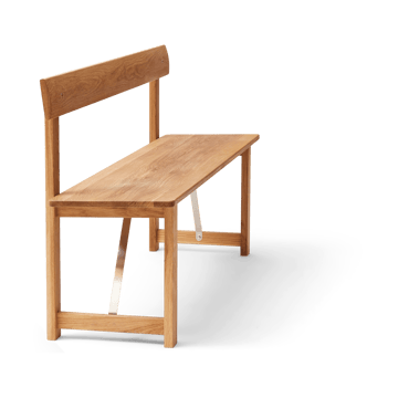 Position bench 155 cm - Oak-steel - Form & Refine