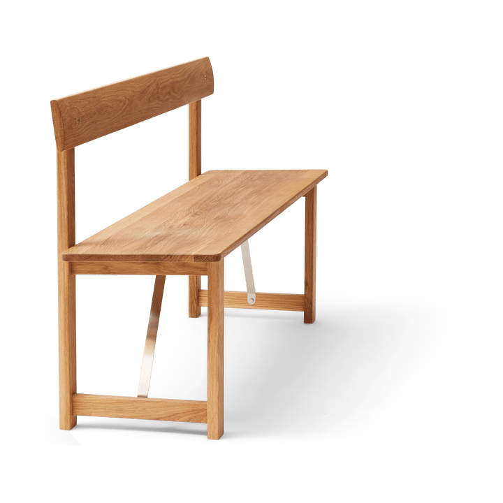 Position bench 155 cm, Oak-steel Form & Refine