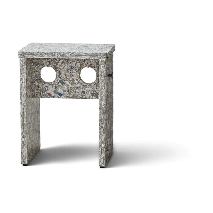 Remake stool 35x45 cm - Grey - Form & Refine