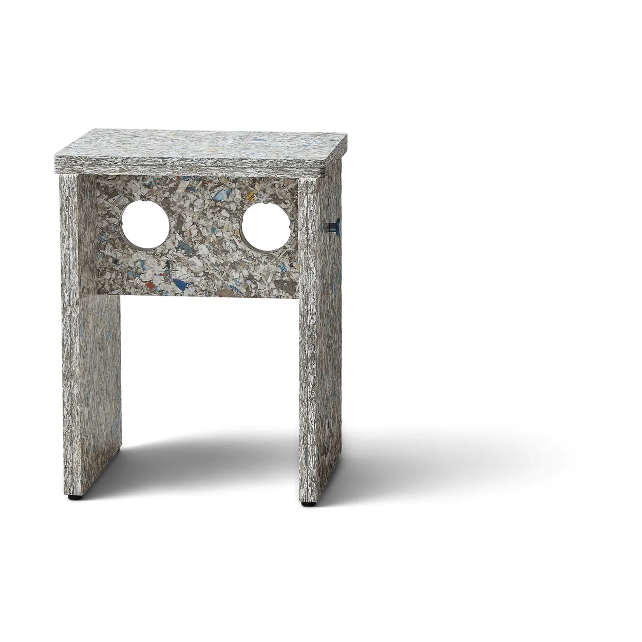 Form & Refine Remake stool 35x45 cm Grey | Scandinavian Design | Stools | Grey