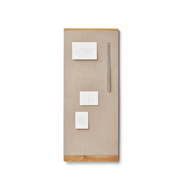 Rim notice board 60x145 cm - Oak - Form & Refine