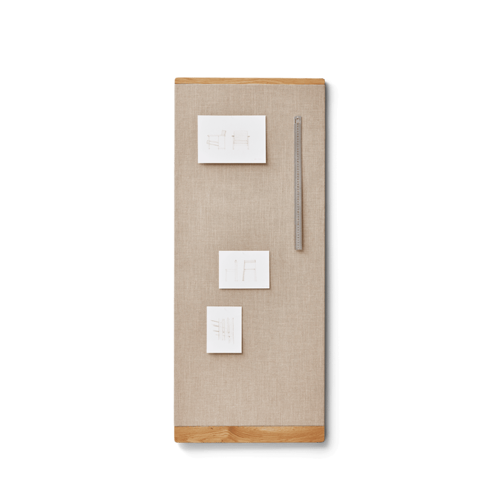 Rim notice board 60x145 cm, Oak Form & Refine
