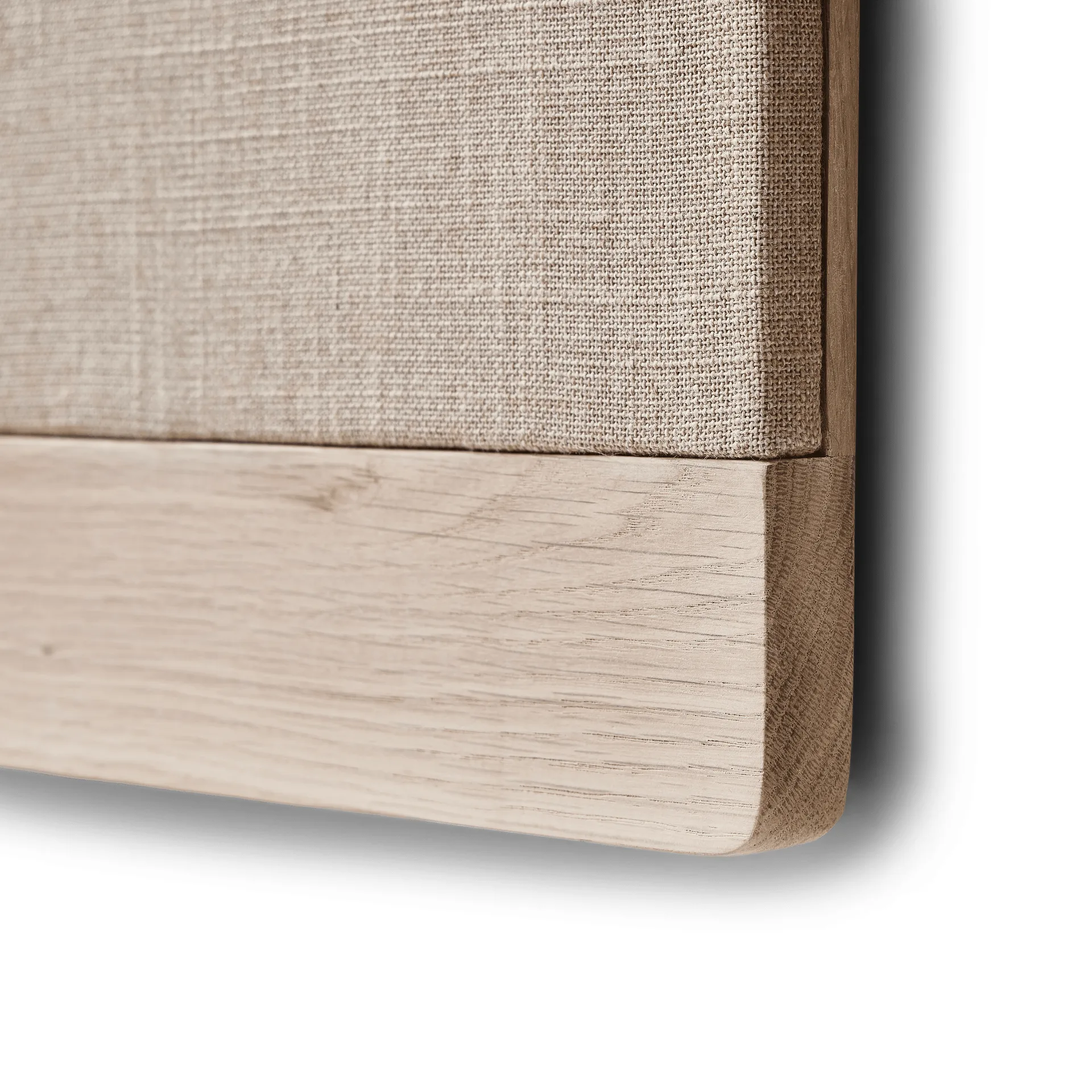 Rim notice board 60x145 cm, White oak Form & Refine