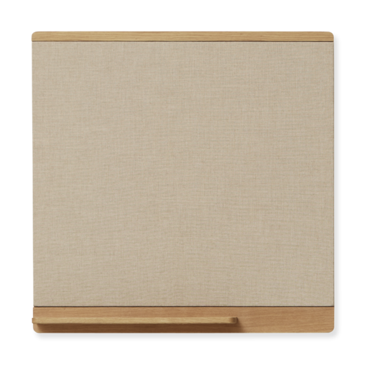 Form & Refine Rim pinboard 75x75 cm Oak | Scandinavian Design | Bulletin & pin boards | Brown