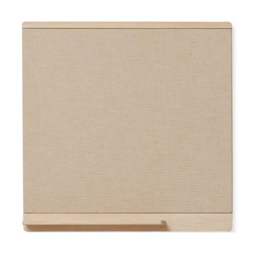 Form & Refine Rim pinboard 75x75 cm White oak | Scandinavian Design | Bulletin & pin boards | Beige