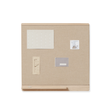 Rim pinboard 75x75 cm - White oak - Form & Refine