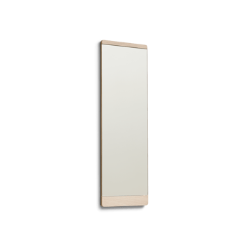 Rim wall mirror 35x110 cm - White oak - Form & Refine