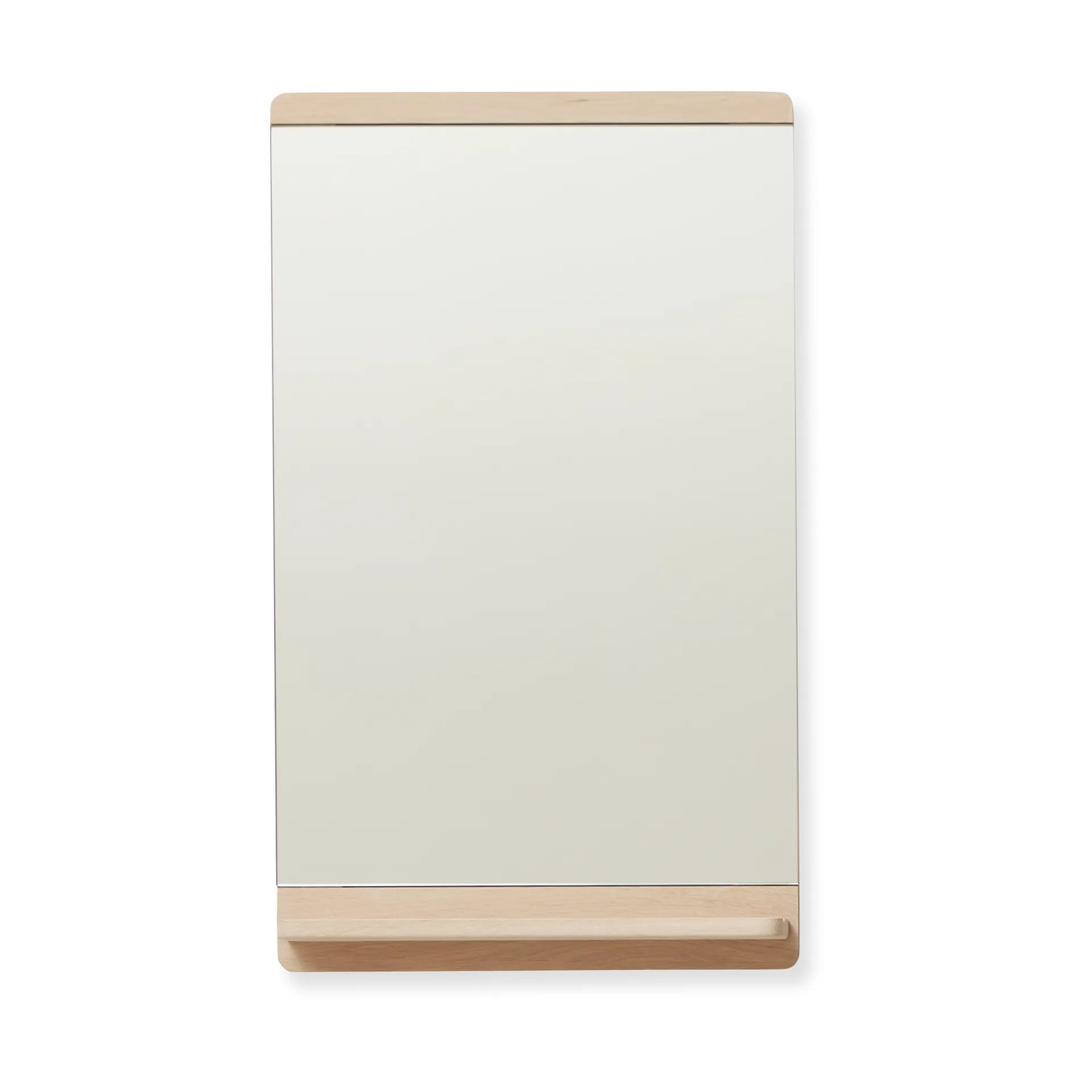 Rim wall mirror 40x68 cm, White oak Form & Refine