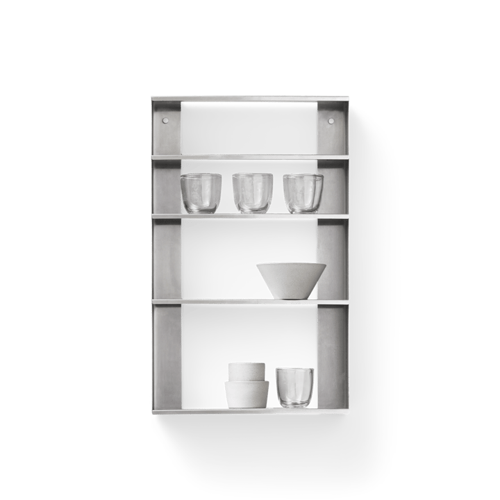 Taper storage shelf 40x65 cm, Stainless steel Form & Refine