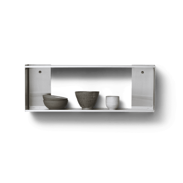 Taper storage shelf 70x25 cm - Stainless steel - Form & Refine