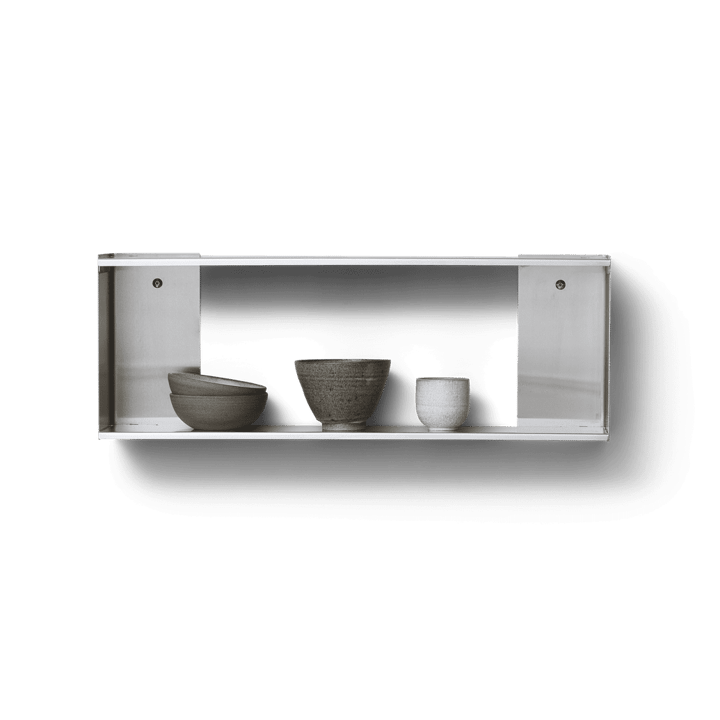 Taper storage shelf 70x25 cm, Stainless steel Form & Refine