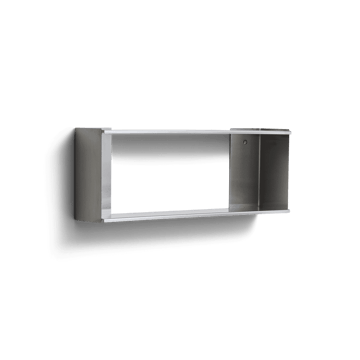 Taper storage shelf 70x25 cm - Stainless steel - Form & Refine