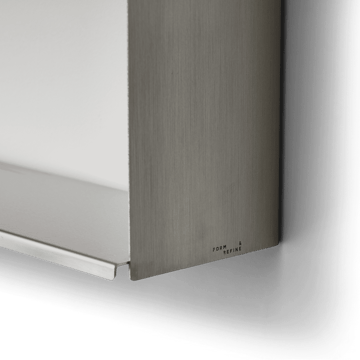 Taper storage shelf 70x25 cm - Stainless steel - Form & Refine