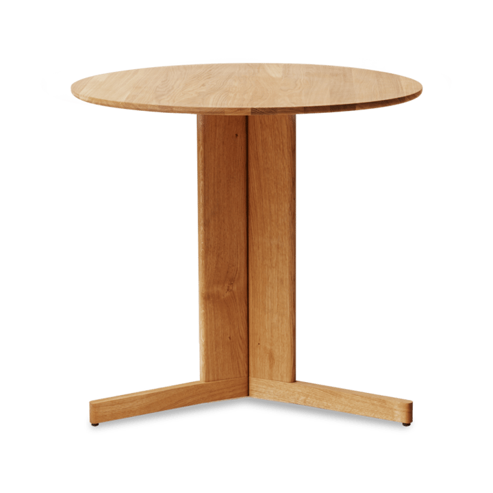 Trefoil dining table Ø75 cm - Oak - Form & Refine
