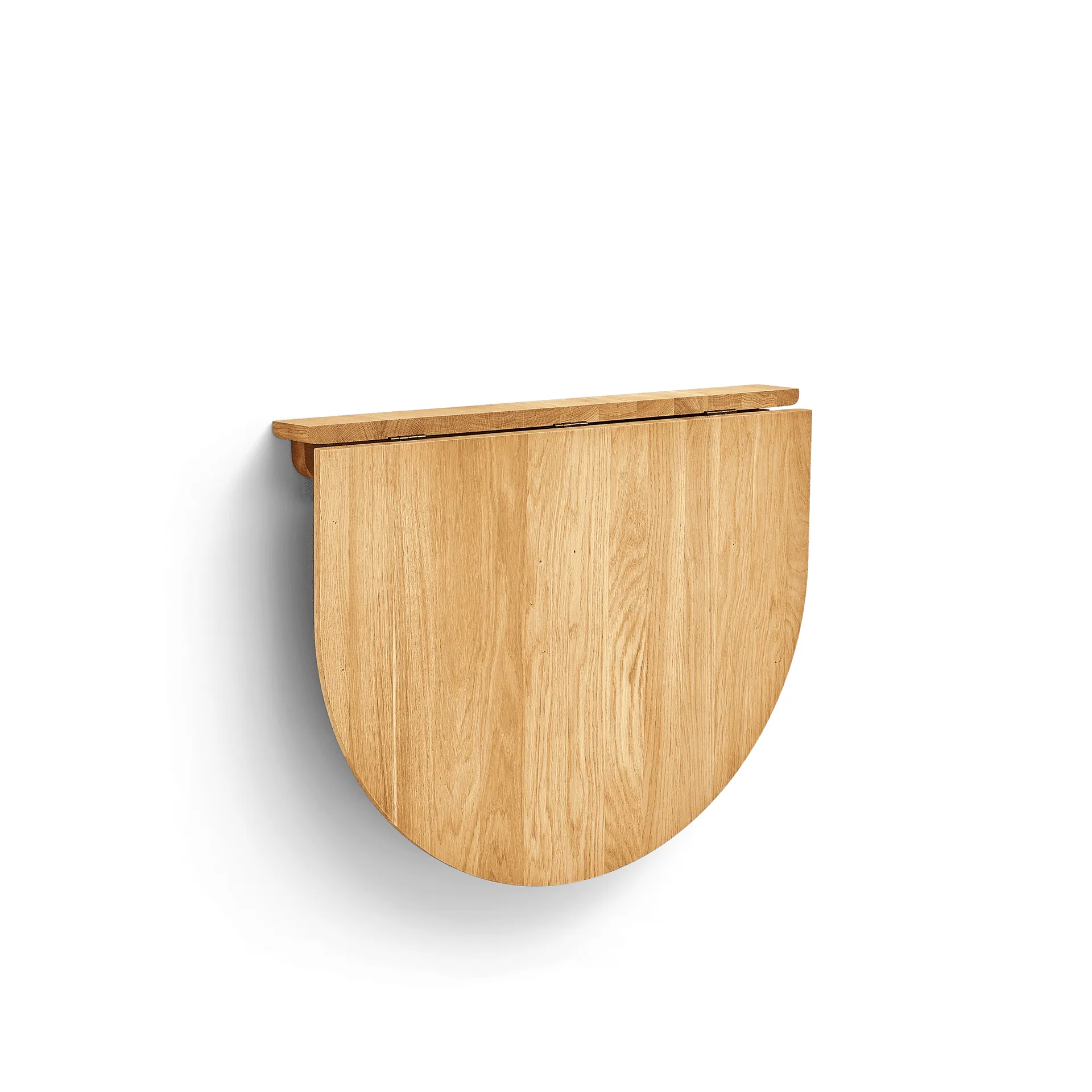 Trefoil wall-mounted table, Oak Form & Refine