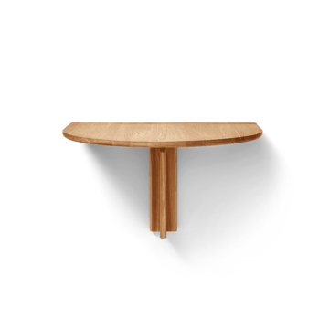 Trefoil wall-mounted table - Oak - Form & Refine